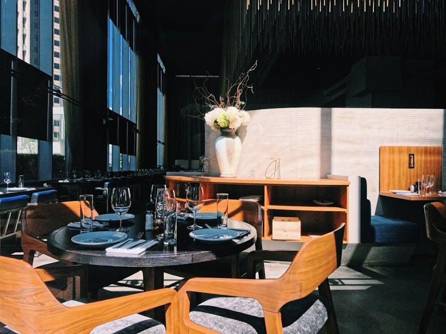 Decoração de restaurantes: 7 Ideias modernas para o seu negócio!